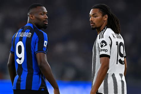 I fratelli Thuram si affrontano in campo