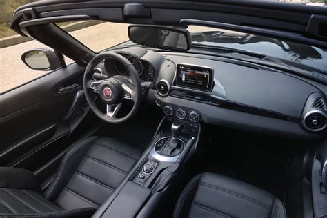 Interni della Fiat 124 Spider S-Design