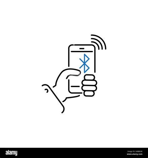 Icona Bluetooth su smartphone