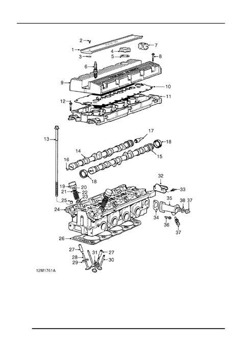 Rover K-series engine diagram