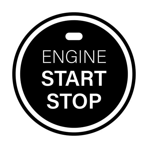 Start&Stop system icon on dashboard