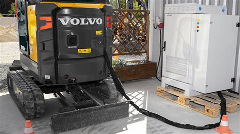 Stazione di ricarica per Volvo ECR18 Electric