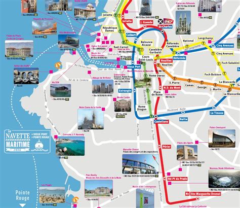 Mappa delle località sciistiche vicino a Marsiglia