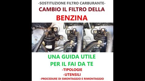 Rappresentazione di un filtro carburante ostruito