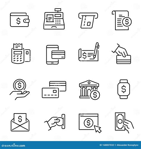 Icone rappresentanti diversi metodi di pagamento