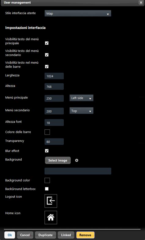 Interfaccia utente myVolkswagen con sezione aggiornamenti mappe