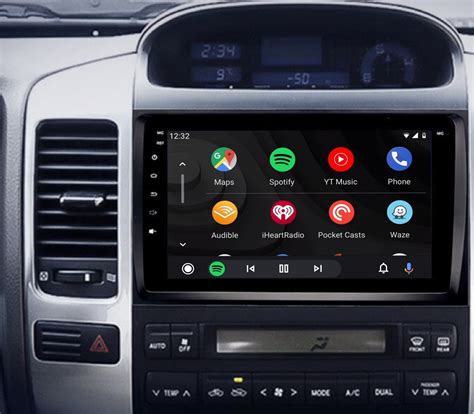 Autoradio Toyota Land Cruiser KDJ 120 125 schermo touch