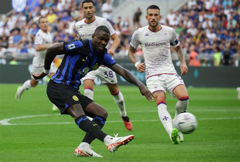 Marcus Thuram in azione durante una partita dell'Inter