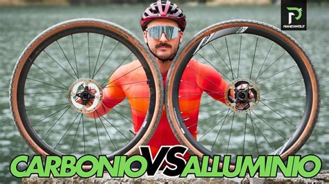 Confronto cerchi carbonio e alluminio