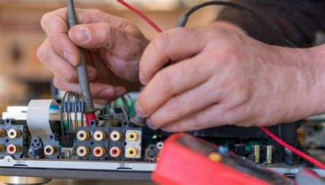 Riparazione di un impianto audio