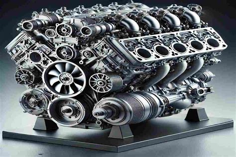 Motore auto e radiatore