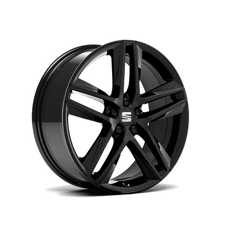 Illustrazione tecnica di un cerchio originale Seat con specifiche