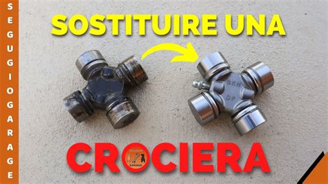 Riparazione crociera albero di trasmissione