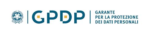 Logo dell'Autorità Garante per la Protezione dei Dati Personali italiana e bilancia della giustizia