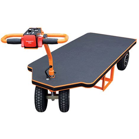 Carrello di trasferimento motorizzato in azione