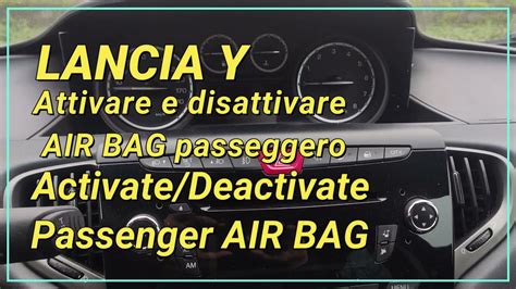 airbag passeggero spento