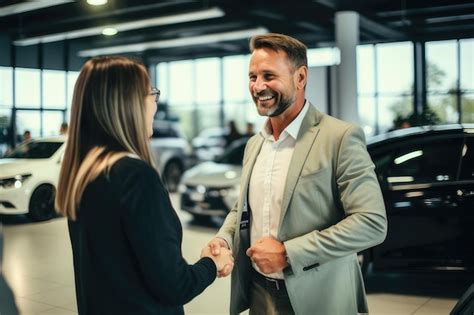 Cliente in concessionaria auto con broker