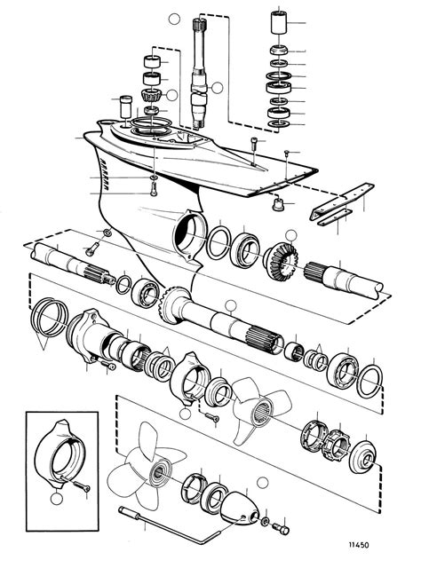 Volvo Penta Duoprop sistema di propulsione con cinghie a soffietto evidenziate
