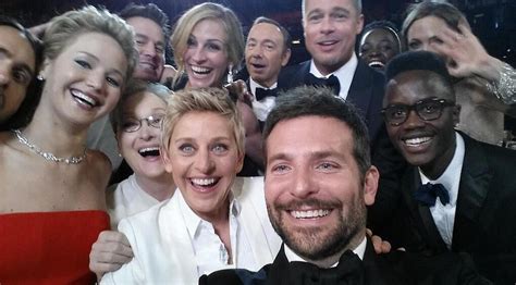 Selfie di Ellen DeGeneres agli Oscar