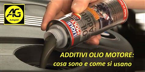 Additivi olio motore