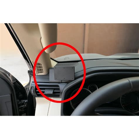 Dettaglio del materiale ABS utilizzato per i supporti Brodit ProClip