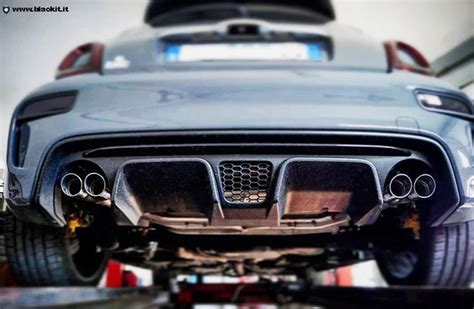 Scarico sportivo a 4 uscite Abarth Grande Punto