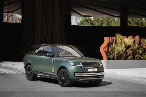 Range Rover classica verde