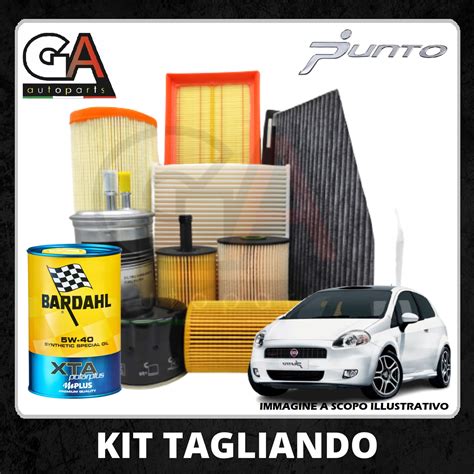 Contenuto di un kit tagliando per auto
