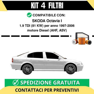 Skoda Octavia in officina per tagliando