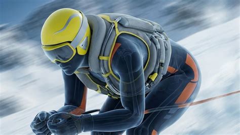 Dettaglio sensori airbag sci