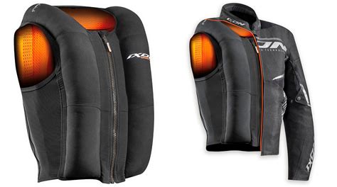 Tavola comparativa airbag moto e sci