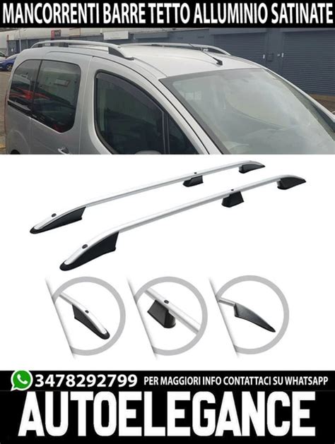 Barre tetto modulari del Renault Kangoo