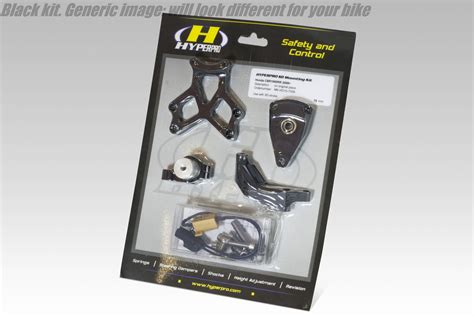 Kit di montaggio ammortizzatore di sterzo Hyperpro nero