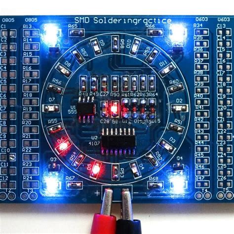 Scheda elettronica con LED SMD