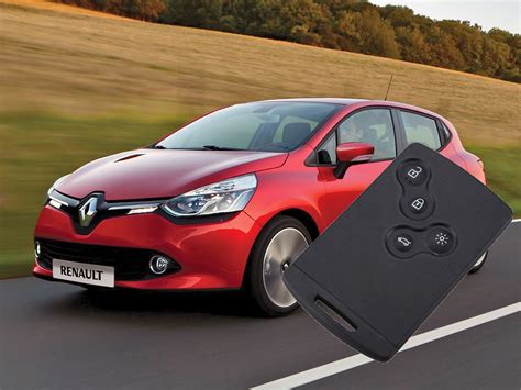 Diagramma con i pulsanti del telecomando Renault Clio e le loro funzioni