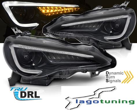 Dettaglio fari LED Toyota GT86