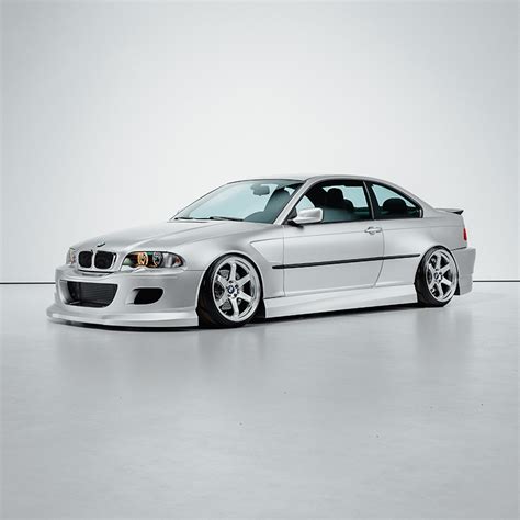 BMW E46 Coupé con body kit M-Tech