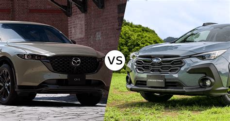 Confronto estetico tra Mazda CX-3 e Subaru XV