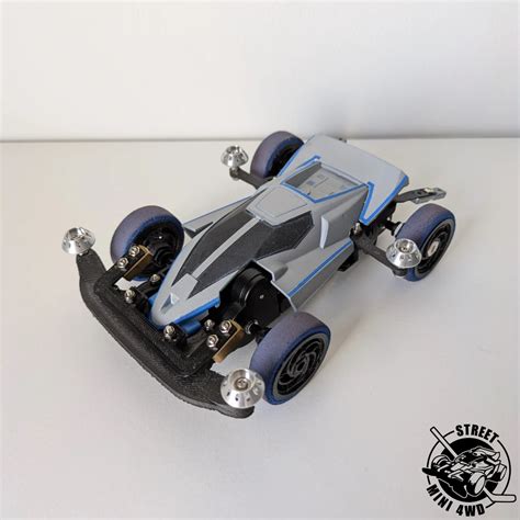 Street Mini 4WD racer con bastone di guida
