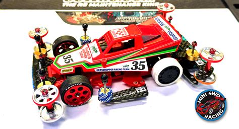 Schema di posizionamento mass damper su Mini 4WD