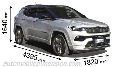 Dimensioni e bagagliaio Jeep Compass