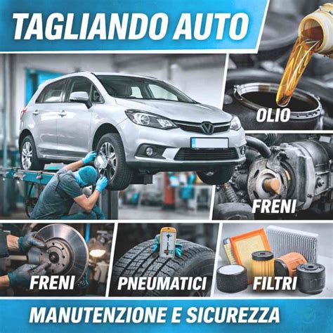 illustrazione tagliando auto