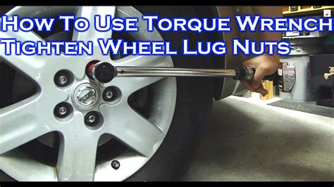 torque wrench on wheel nut