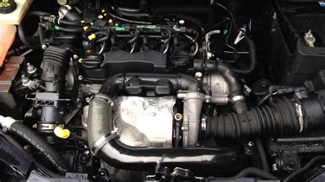 Ford Fusion 1.4 TDCi engine bay