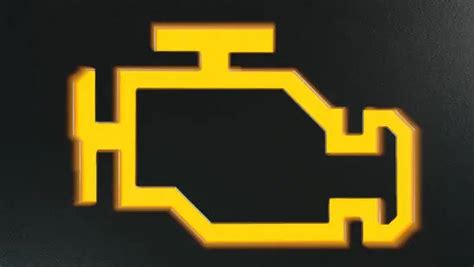 Simbolo di spia generica di avaria motore