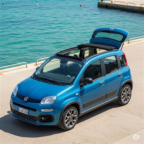 Concept car Fiat Panda Mare Edition con tetto apribile