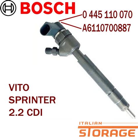 Codice ricambio iniettore Mercedes Vito