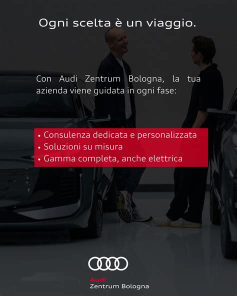 Professionisti Audi in fase di consulenza con un cliente