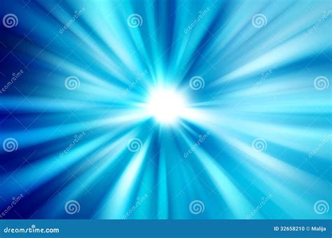 illustrazione di raggi di luce che si espandono
