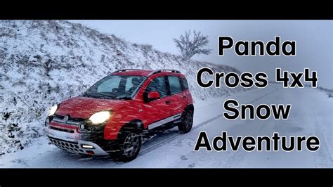 Panda 4x4 in azione sulla neve